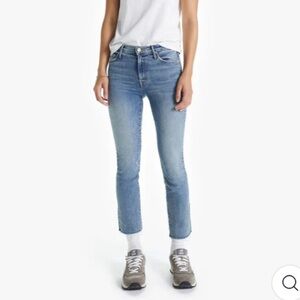 Mother Denim - The Rascal Ankle Fray Jeans in Bonfire Lighting size 26